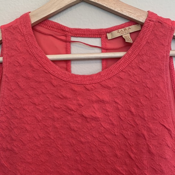 Zara Trafaluc hot pink tank - Picture 3 of 4